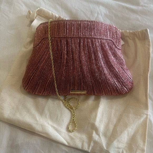 Loeffler Randall Pink Clutch Bag - Picture 3 of 3